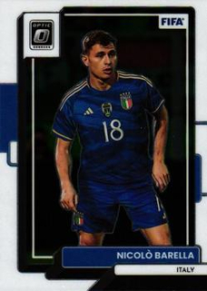 Nicolo Barella Italy Panini Donruss Soccer 2022/23 Optic #68